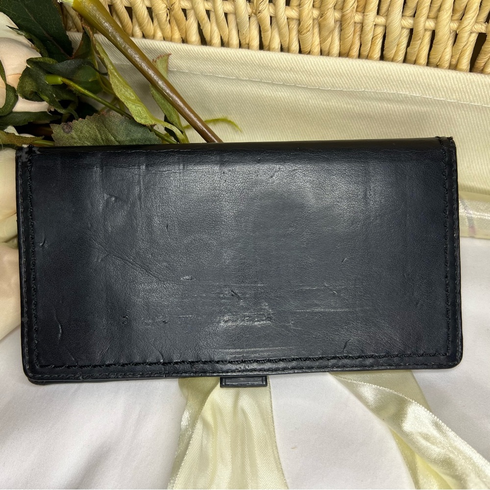 Coach Black Leather Wallet